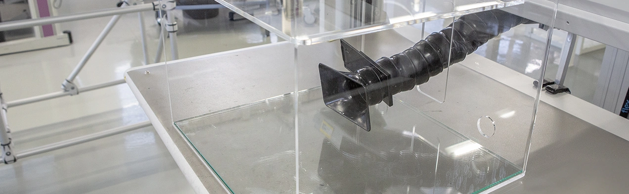 Image de fond avec le système de climatisation avec échange d'air complet